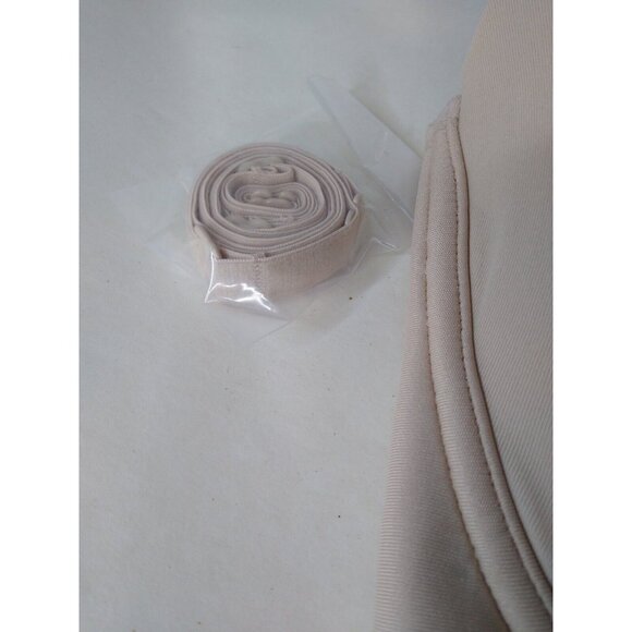 Vanity Fair 74380 Sz 38DD Beauty Back Full Figure Strapless Bra Rose Beige FLAW - Picture 7 of 9